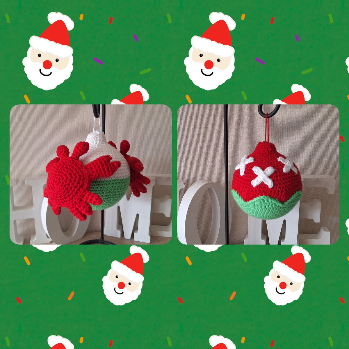 Haakpatroon Bergse Kerstballen