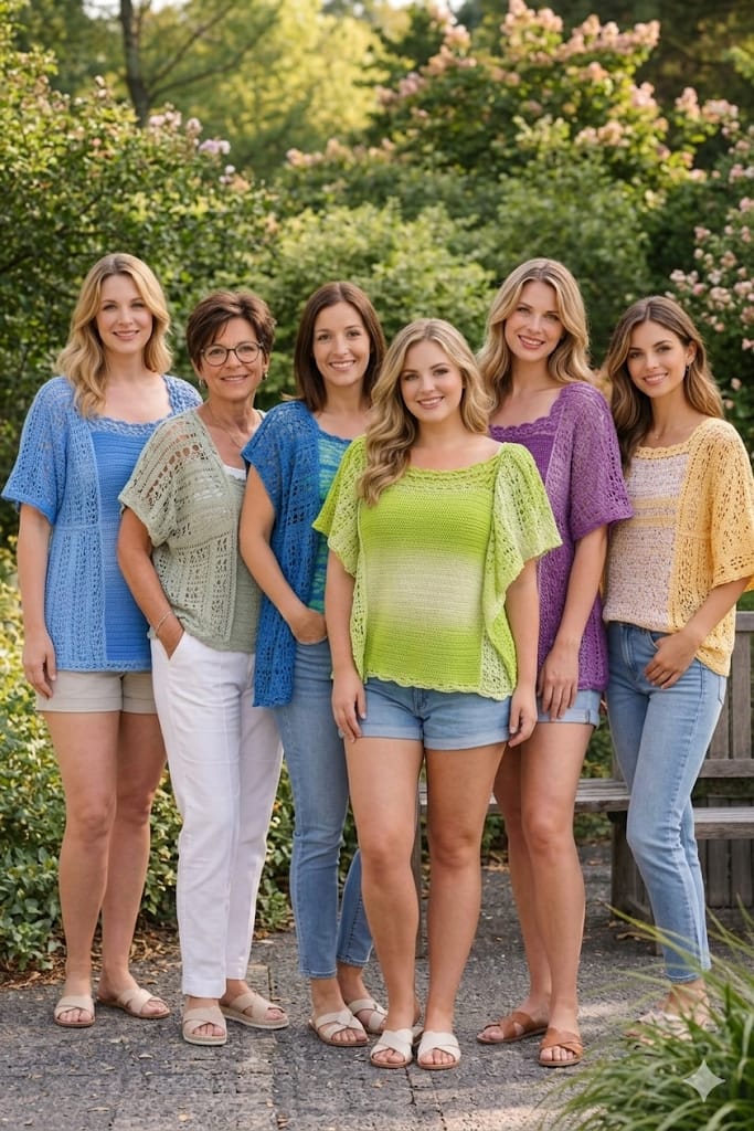 Haakpatroon Zomertruitje Summer Breeze