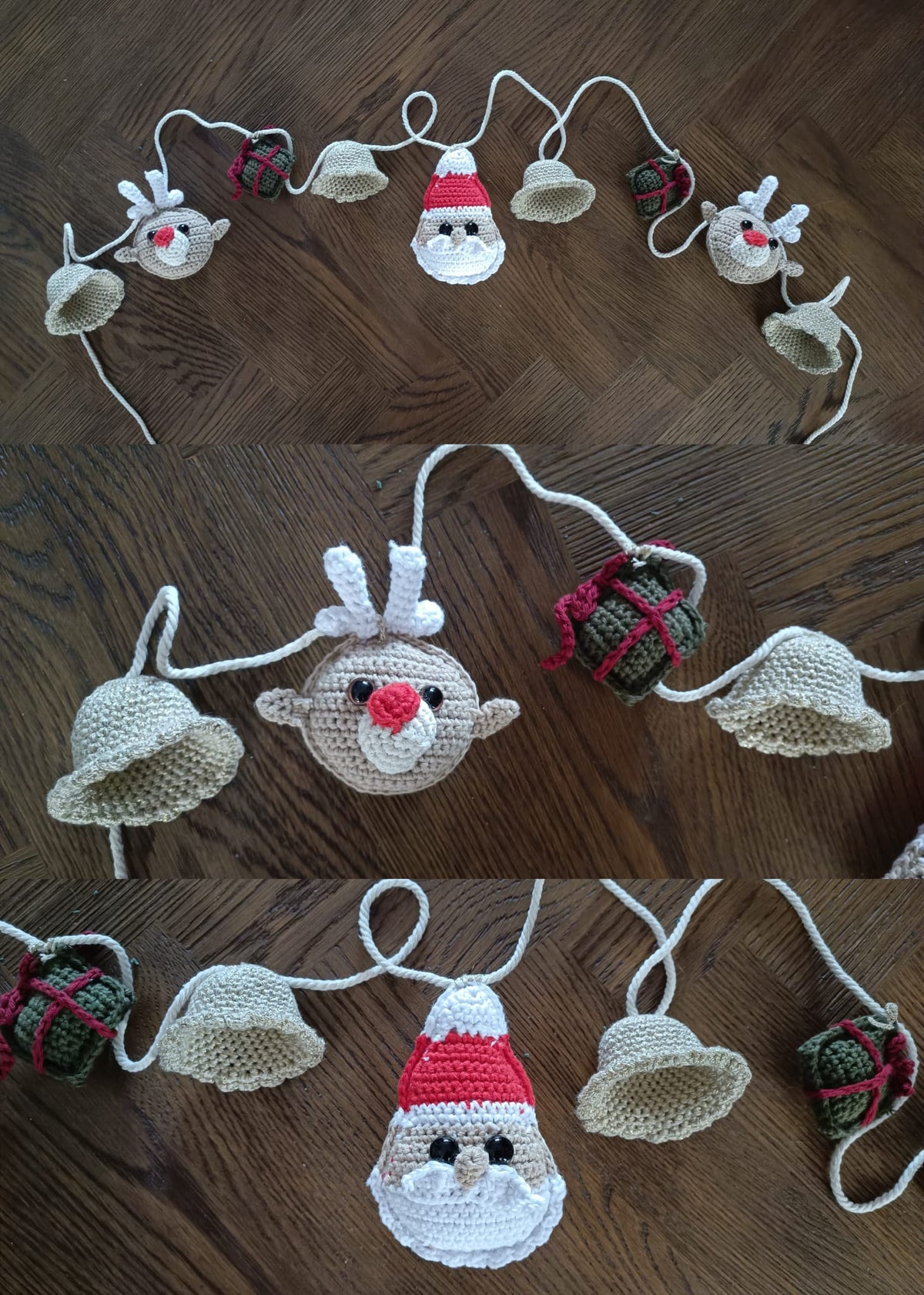 Haakpatroon Kerstslinger