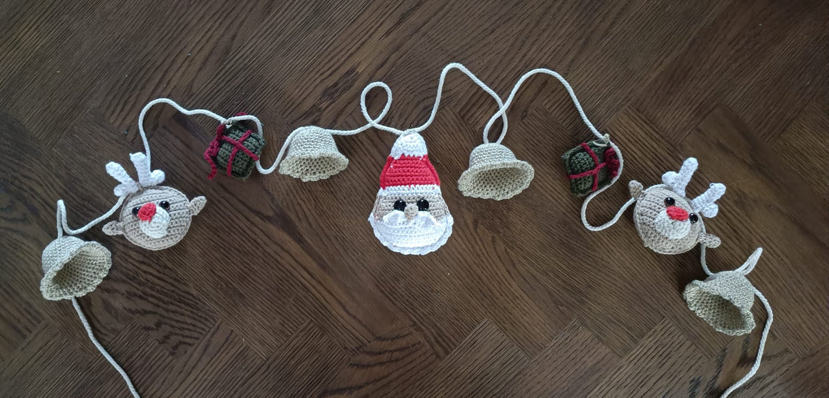 Haakpatroon Kerstslinger