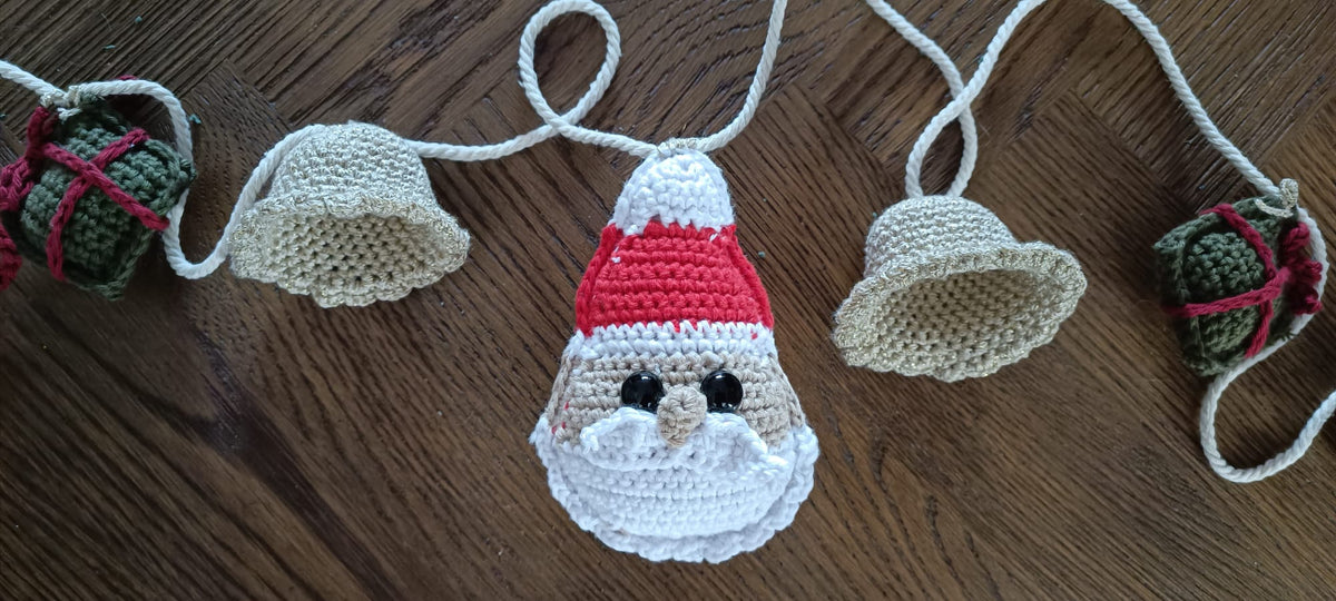 Haakpatroon Kerstslinger