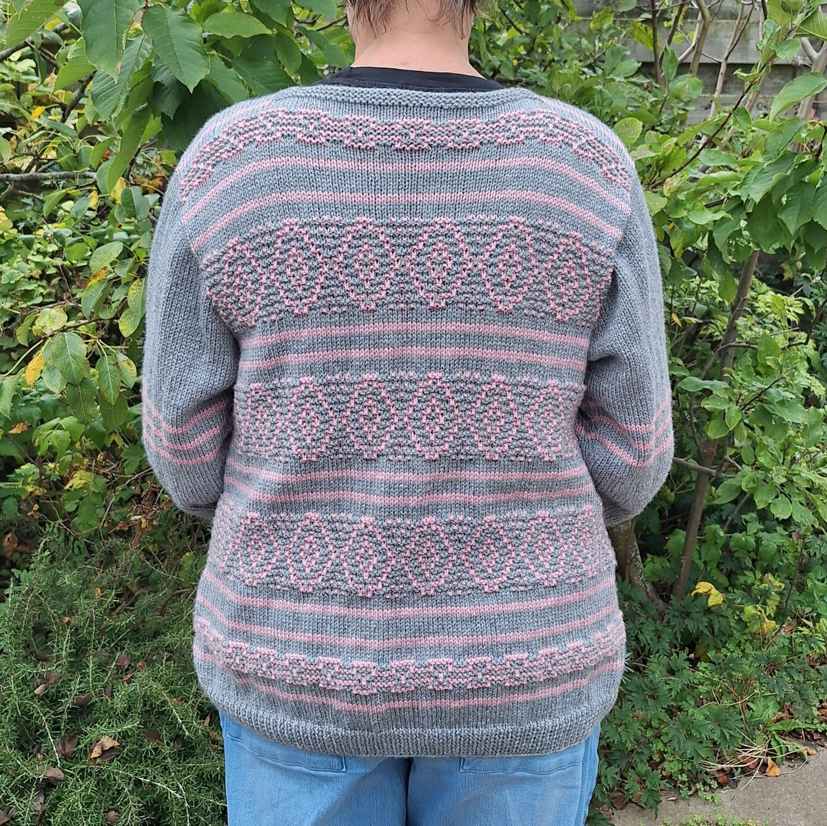 Breipatroon Vest Mozaïek