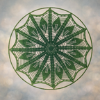 Gehaakte mandala uit de cursus mandala haken – mandala haken leren