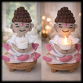 Haakpatroon Budha met lichtje