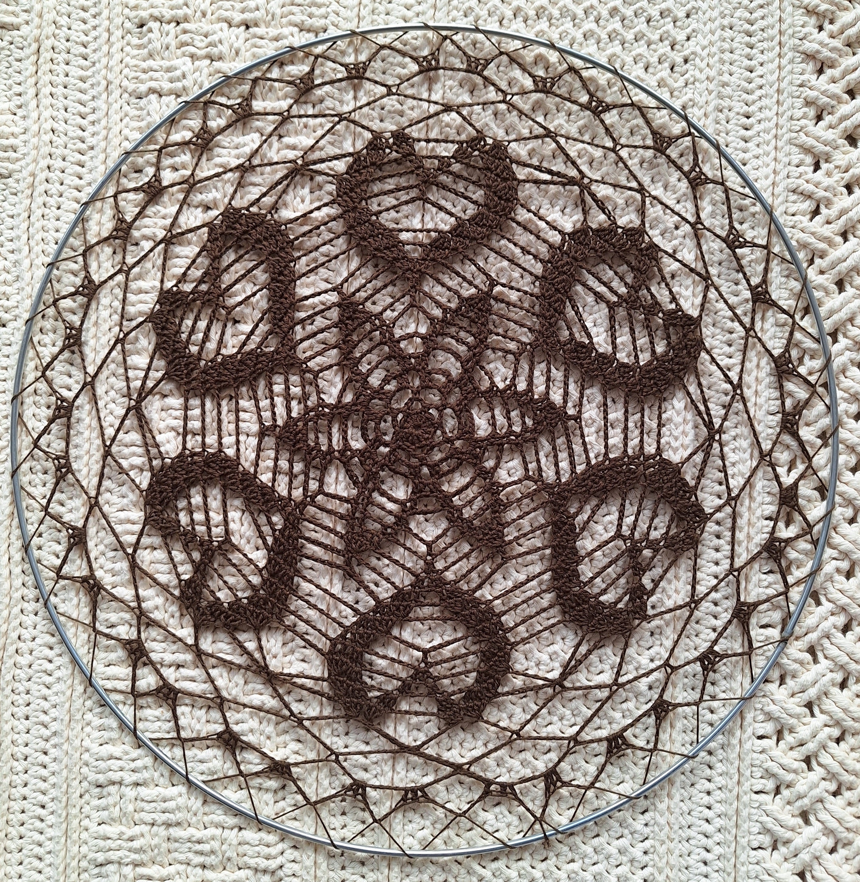 Haakpatroon Little Brown Hearts