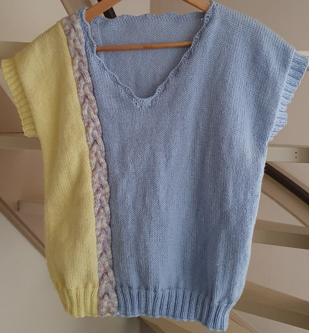 Breipatroon Zomertruitje Marshmallow