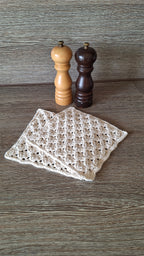 Crochet Pattern Potholder Trio