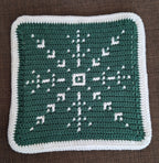 Crochet Pattern Snowflake Trivet