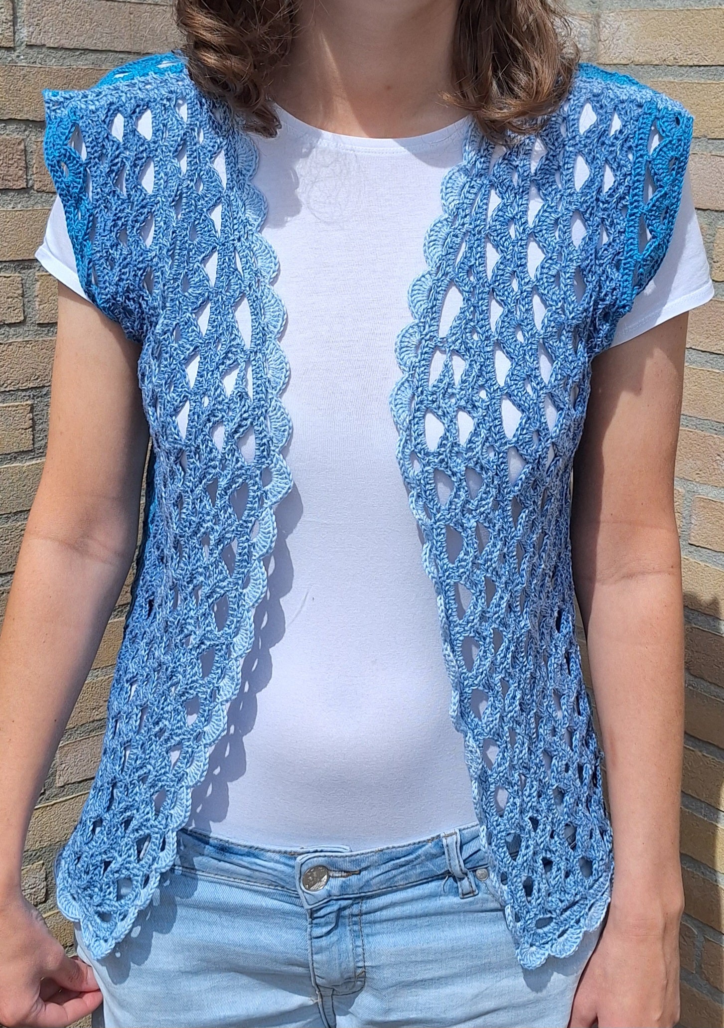 Crochetpattern Vest Annabel