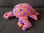 Gebreide krab Confetti Crab knuffel – breipatroon krab
