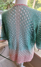 Crochet Pattern Hexagon Cardigan