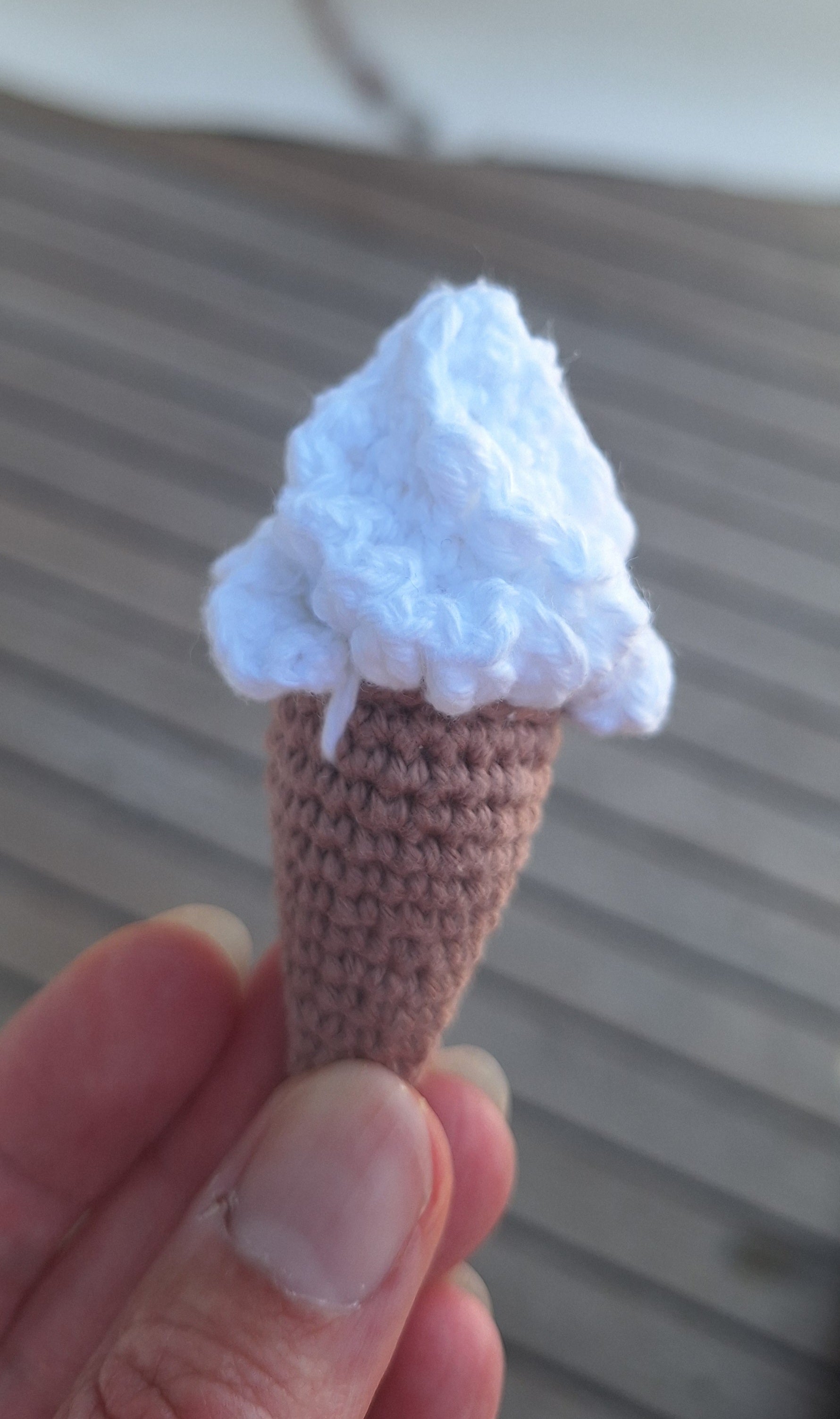Sleutelhanger IJsje hoorntje