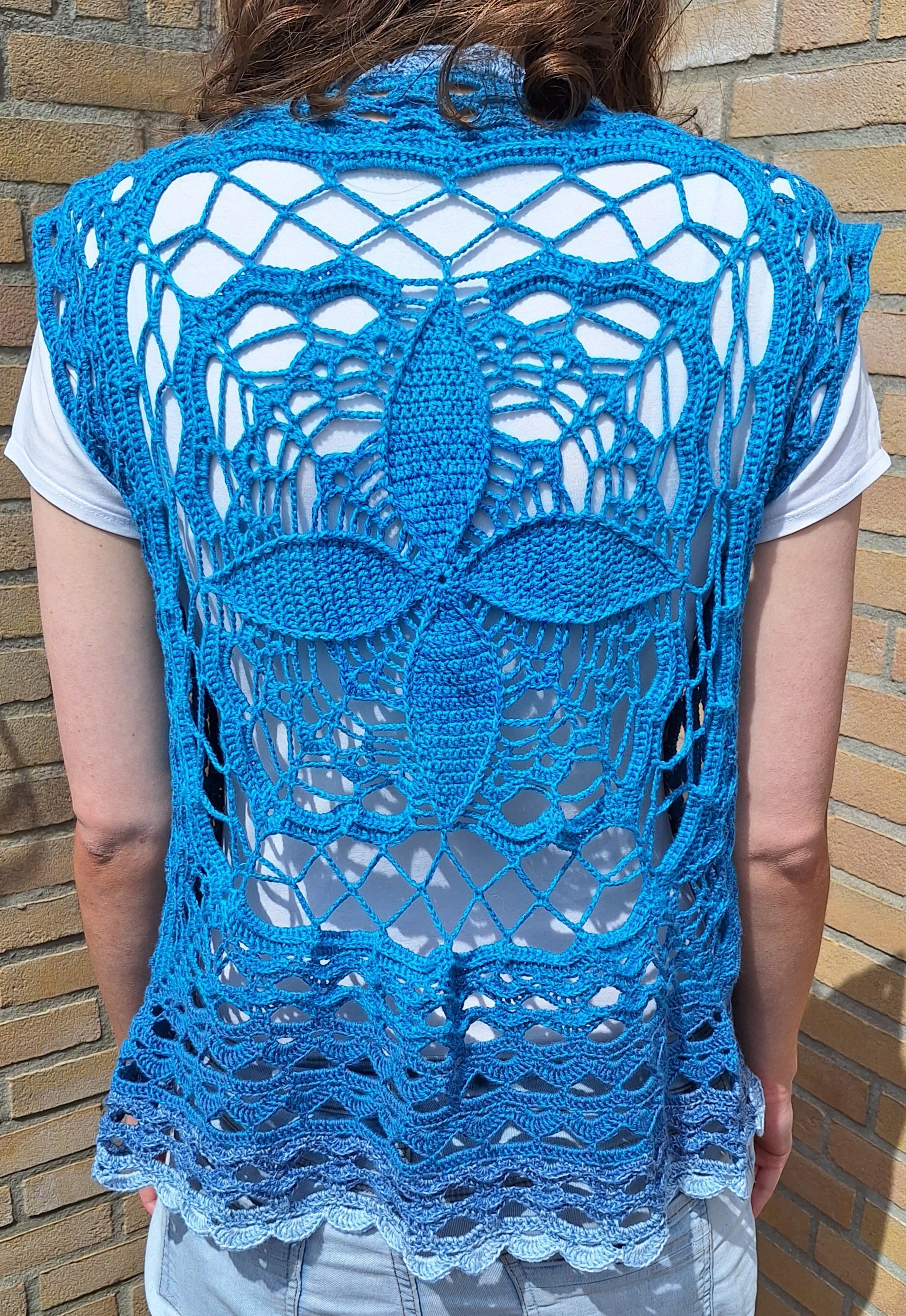 Crochetpattern Vest Annabel