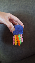 Crochet Pattern Keychain Jellyfish