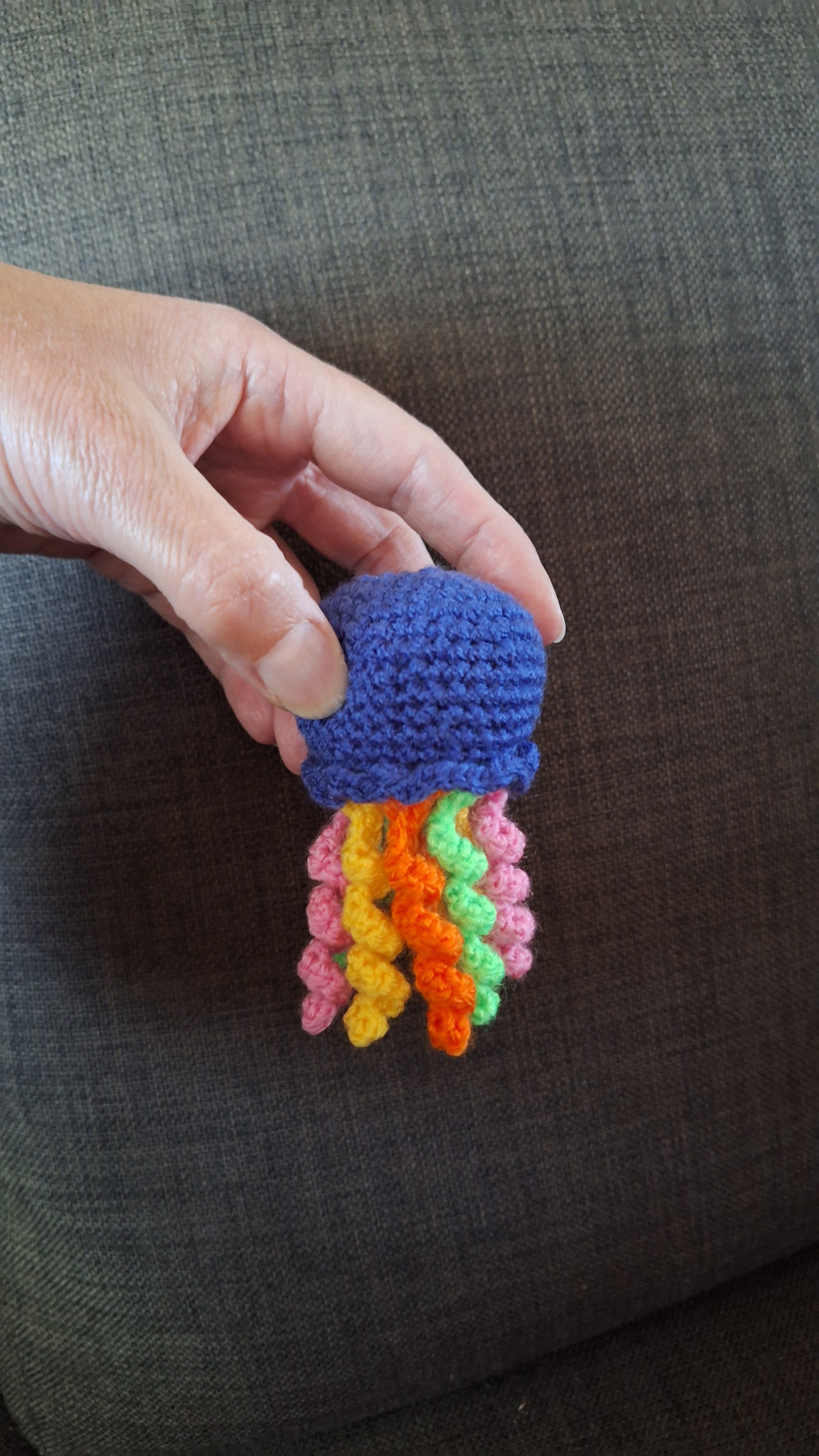 Haakpatroon Sleutelhanger Jellyfish