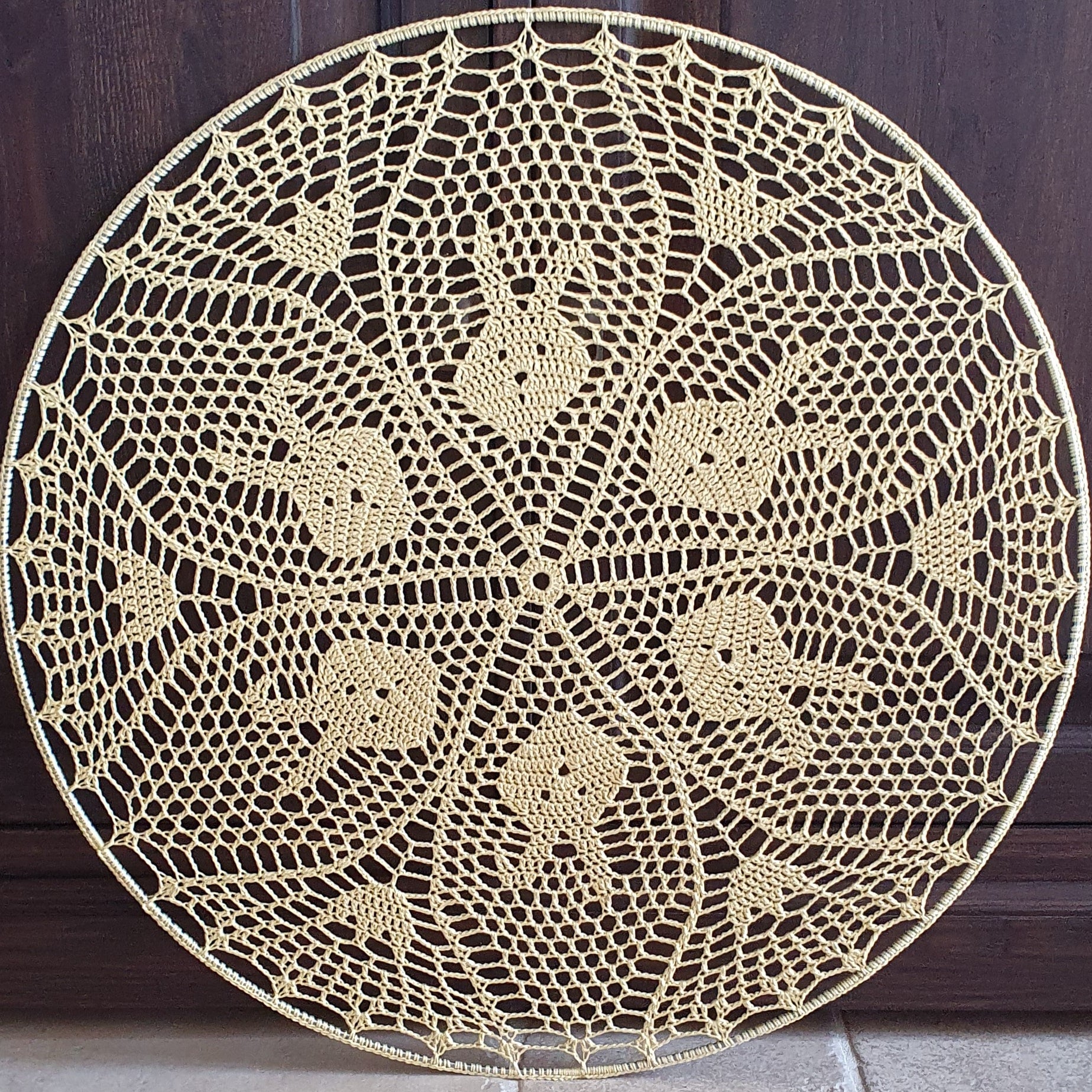 Haakpatroon Mandala Paashaas