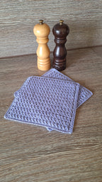 Crochet Pattern Potholder Trio