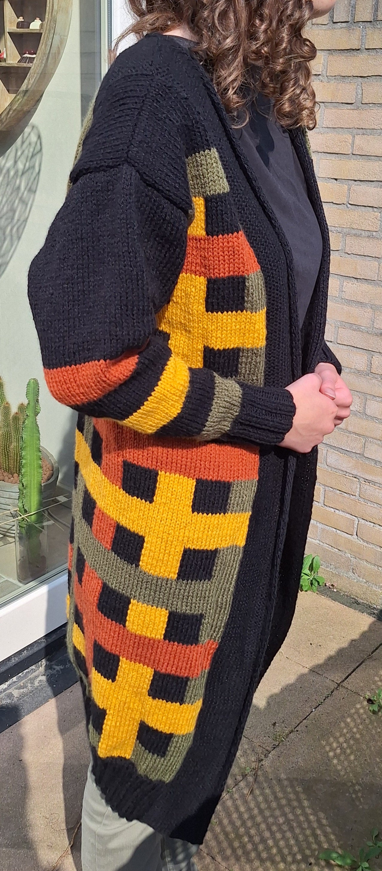 Breipatroon Vest Autumn Stripes