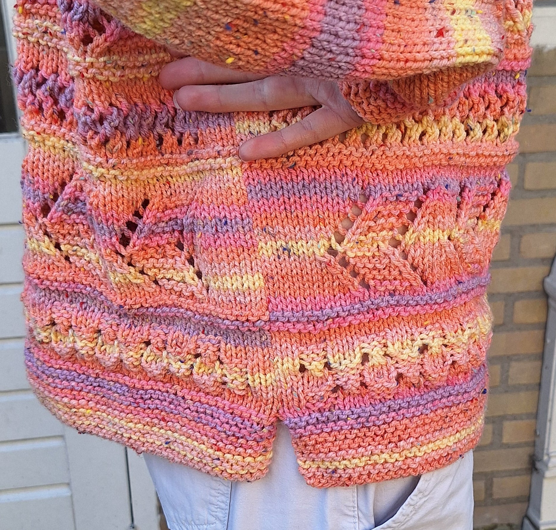 Breipatroon Trui Spring Vibes