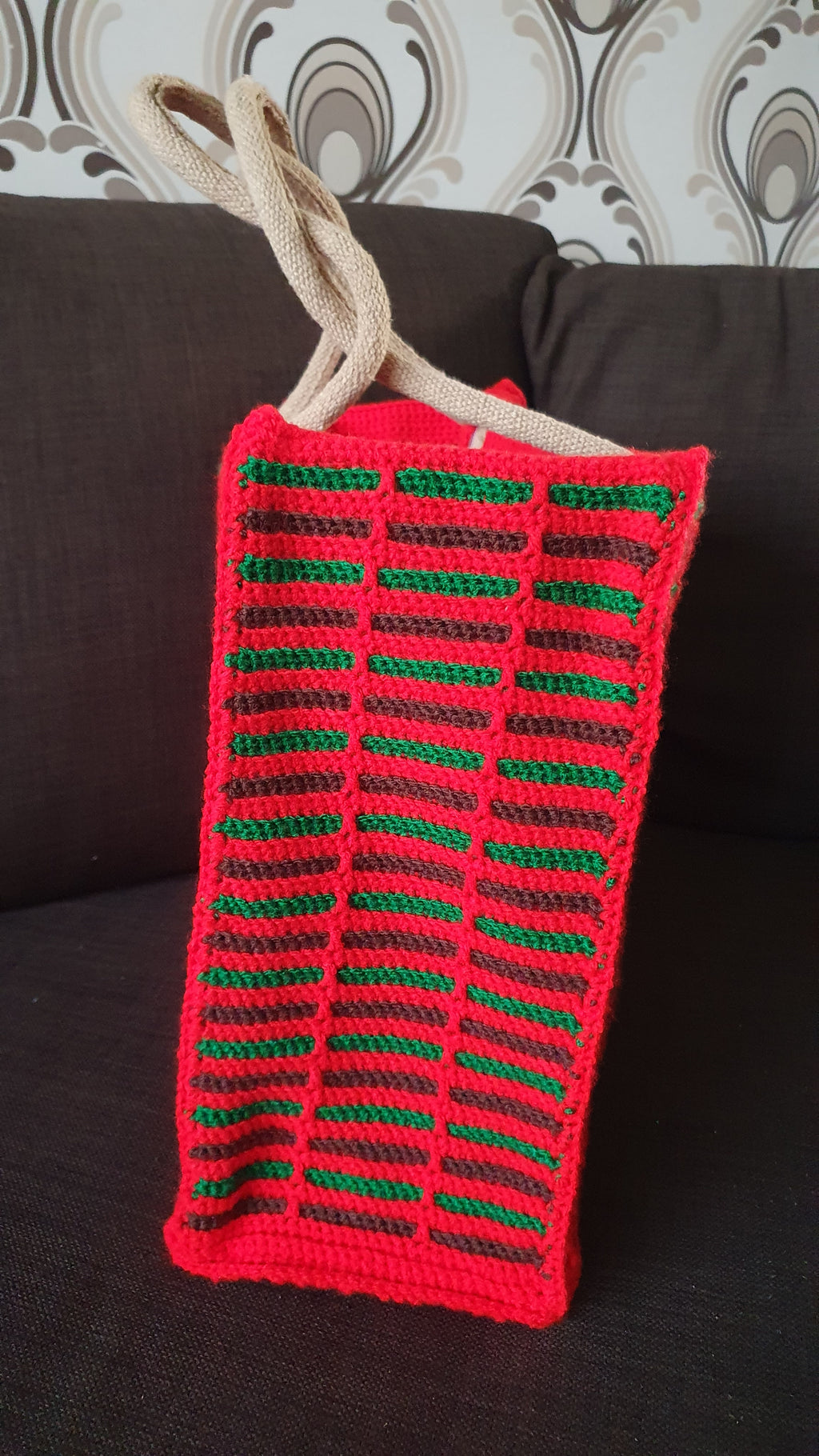 Haakpatroon Tas Kerst
