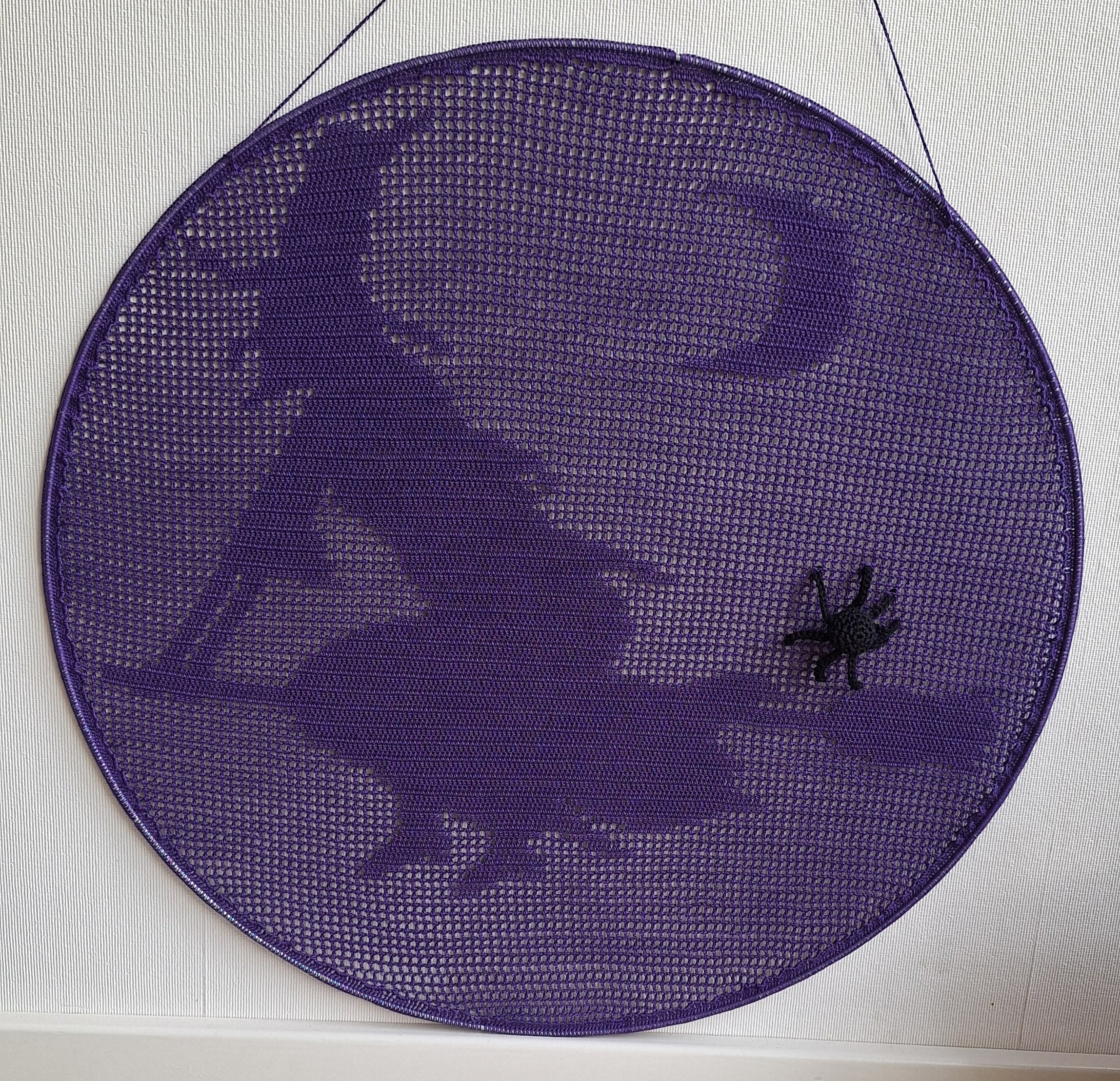 Haakpatroon Mandala Heks (met spinnetje)