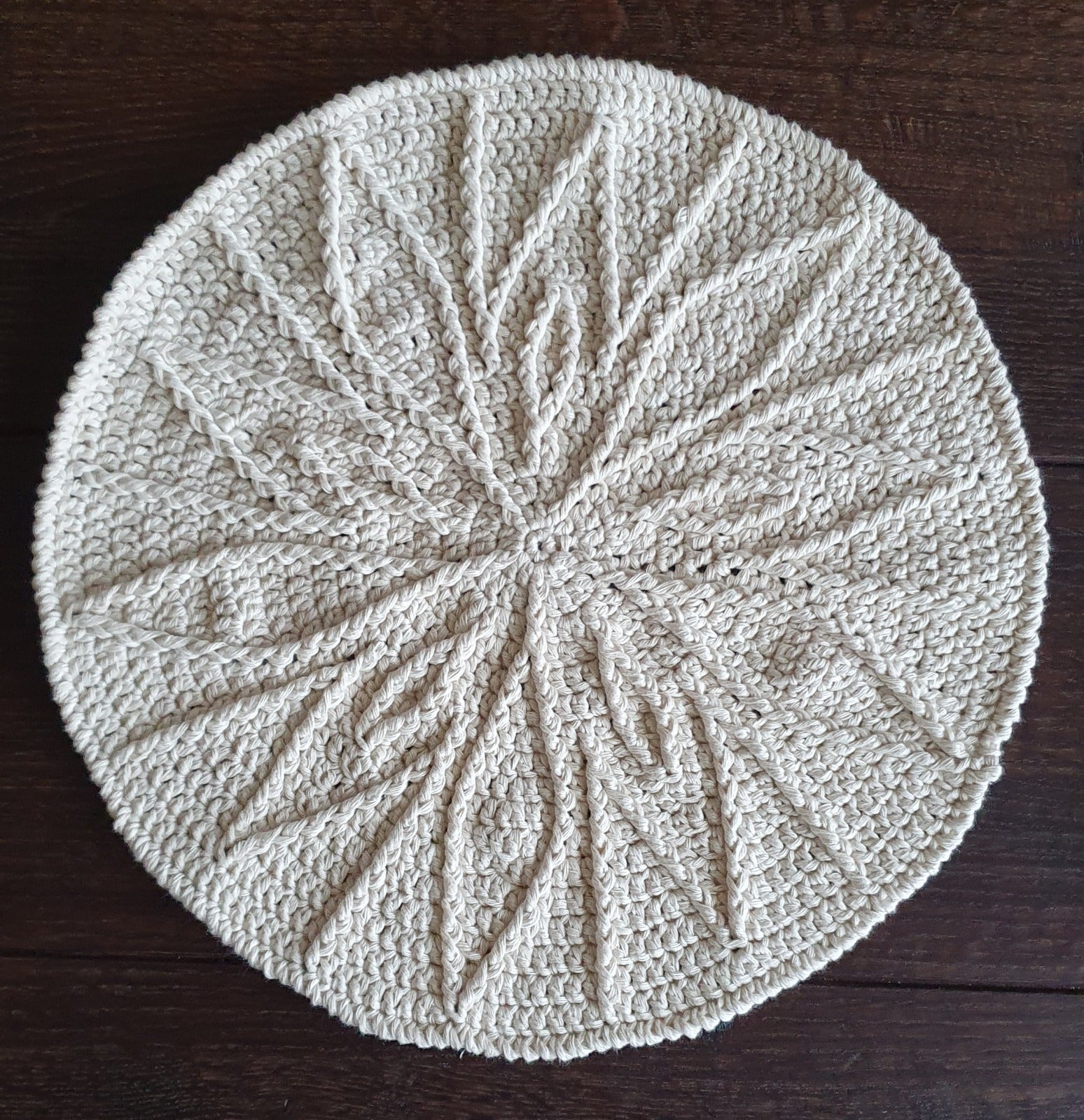 Haakpatroon pannenonderzetters set