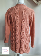 Breipatroon Vest Autumn Leafs