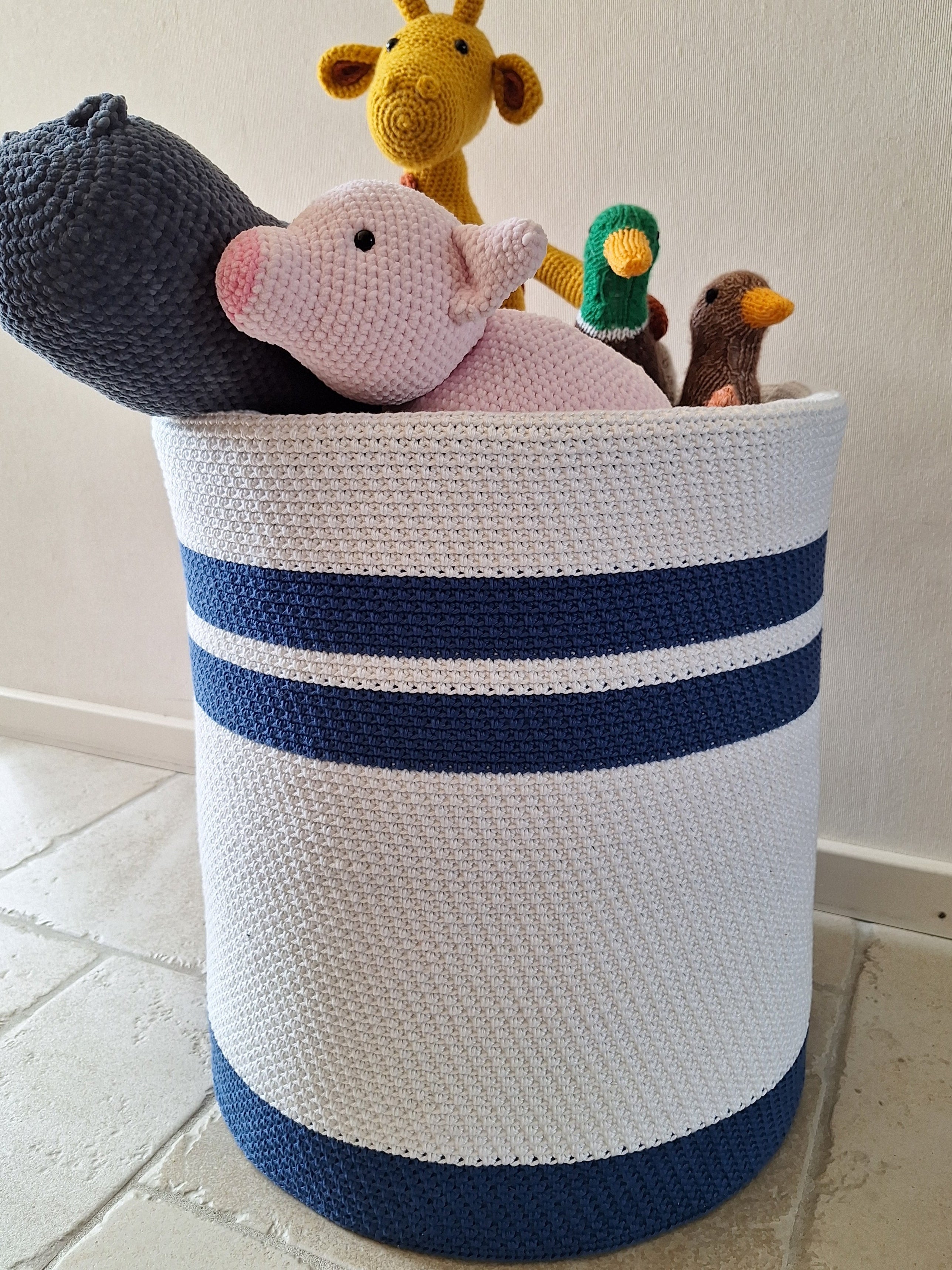 Haakpatroon Mand 50 cm