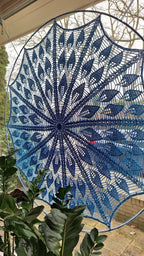 Crochet Pattern Mandala Leafs