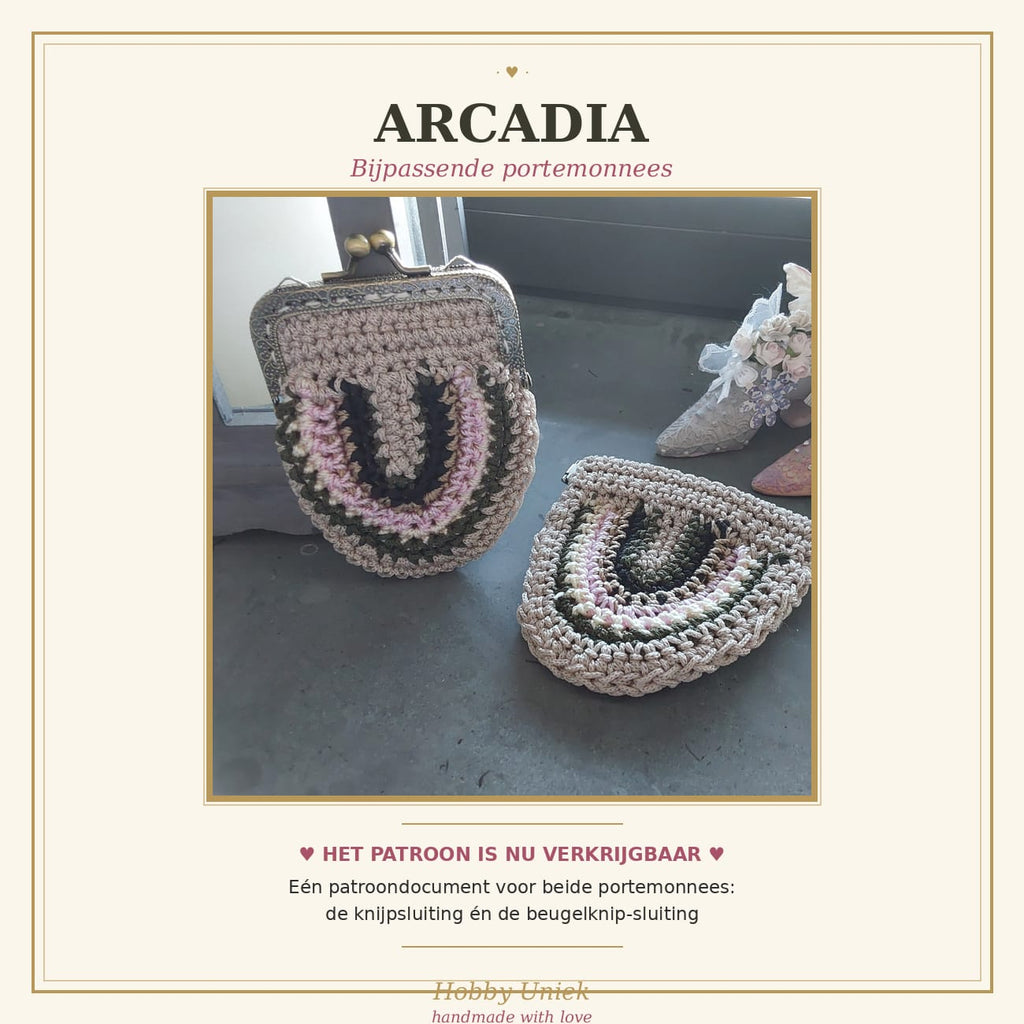 Haakpatroon Portemonnees Arcadia