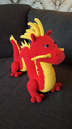 Crochet Pattern Chinese Dragon