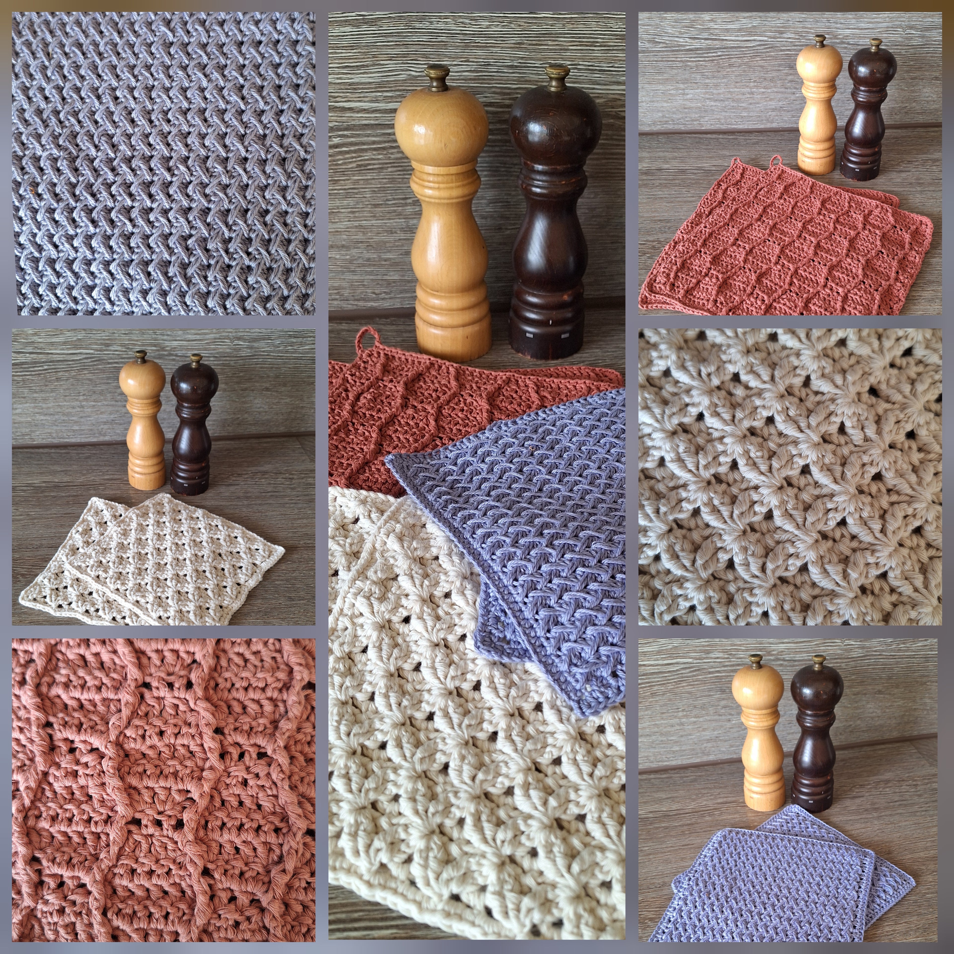 Haakpatroon Pannenlappen Trio