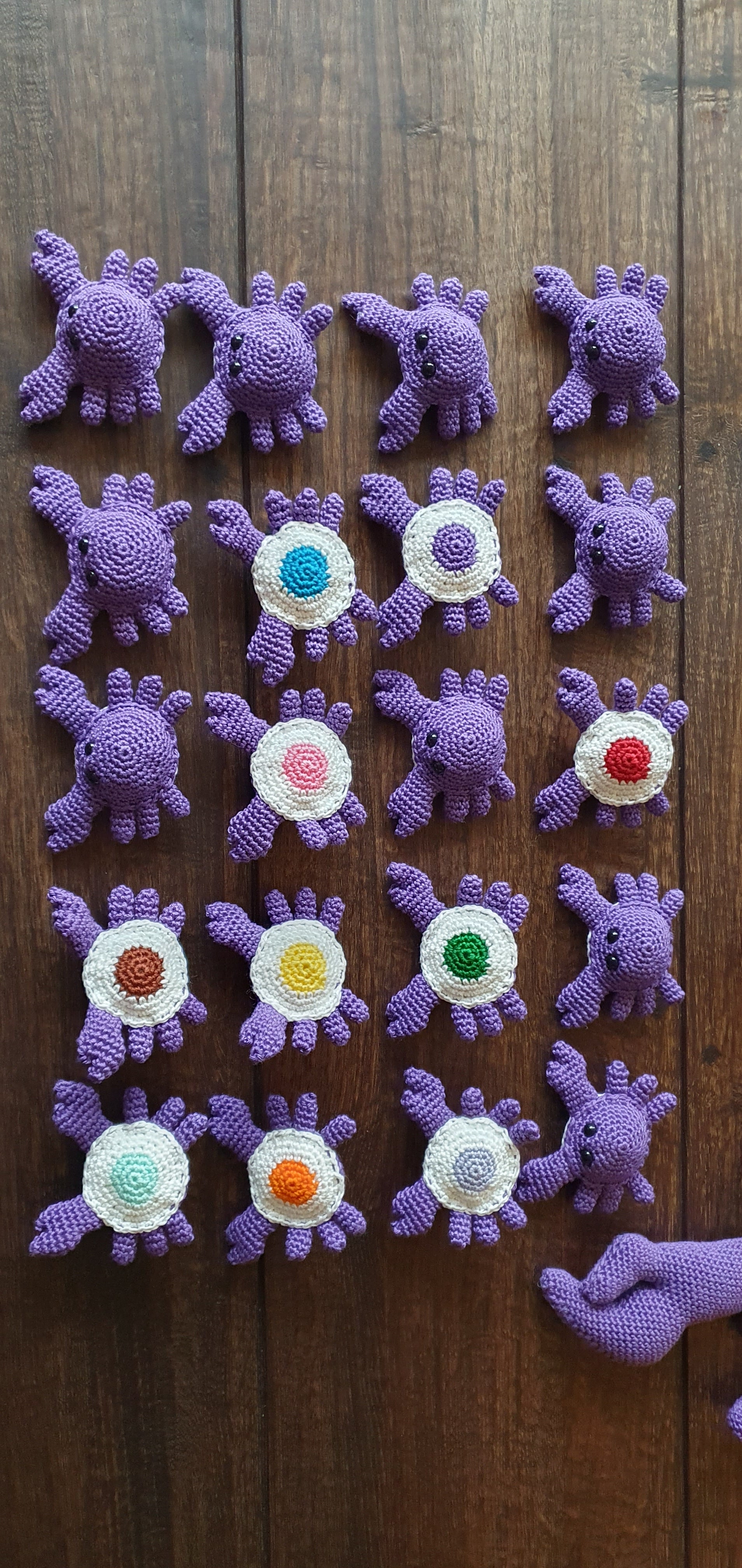 Haakpatroon Memoryspel Krab