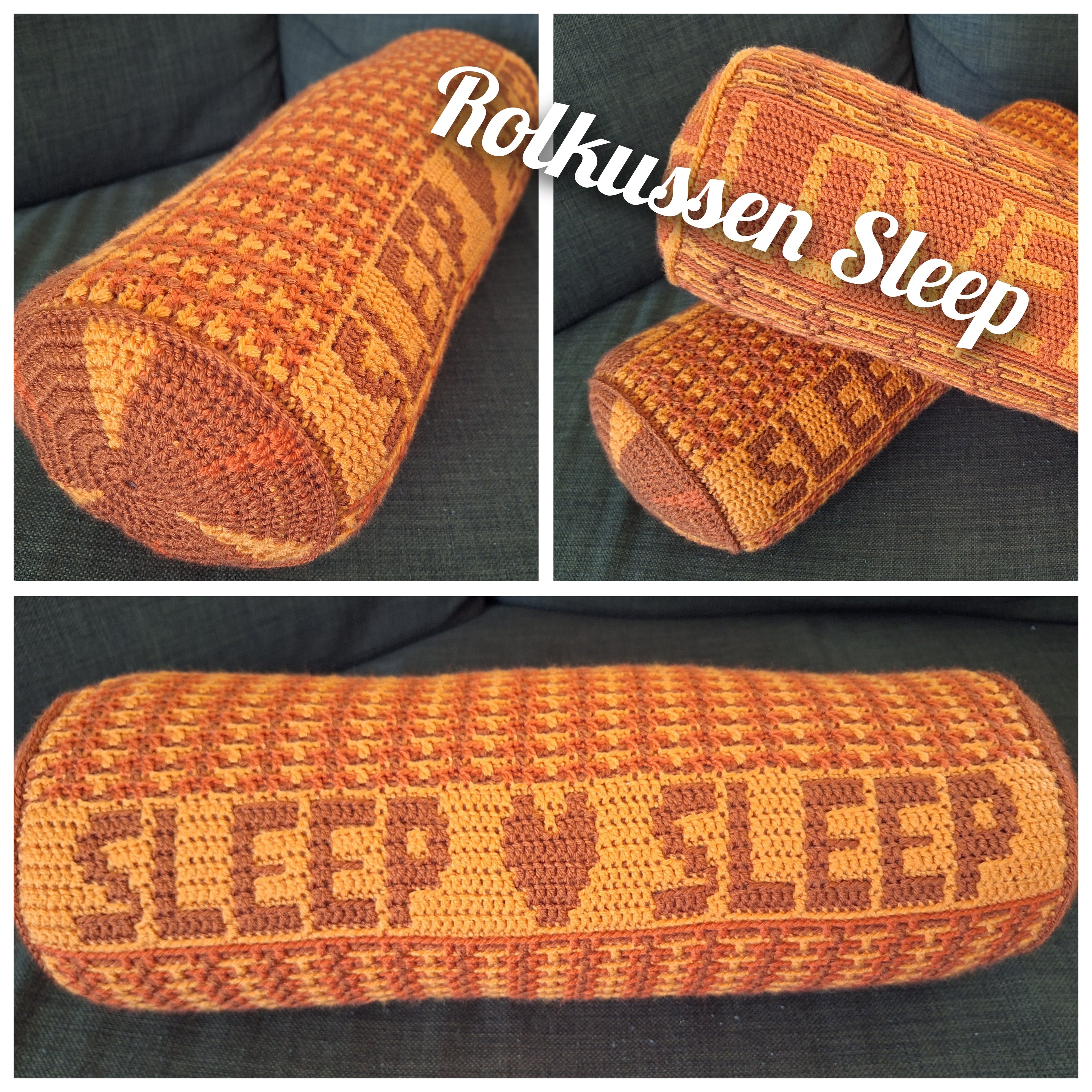 Haakpatroon Rolkussen Sleep en Love